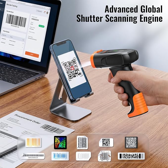 Tera Barcode Scanner Wireless Handheld: - Image 4