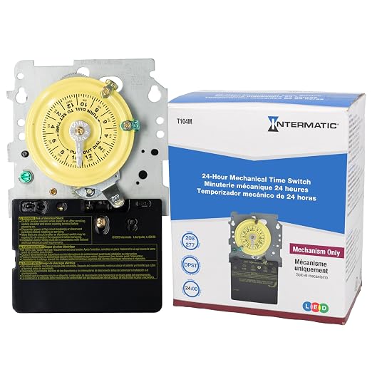 Intermatic T104M Mechanical Time Switch Mechanism Only by Intermatic