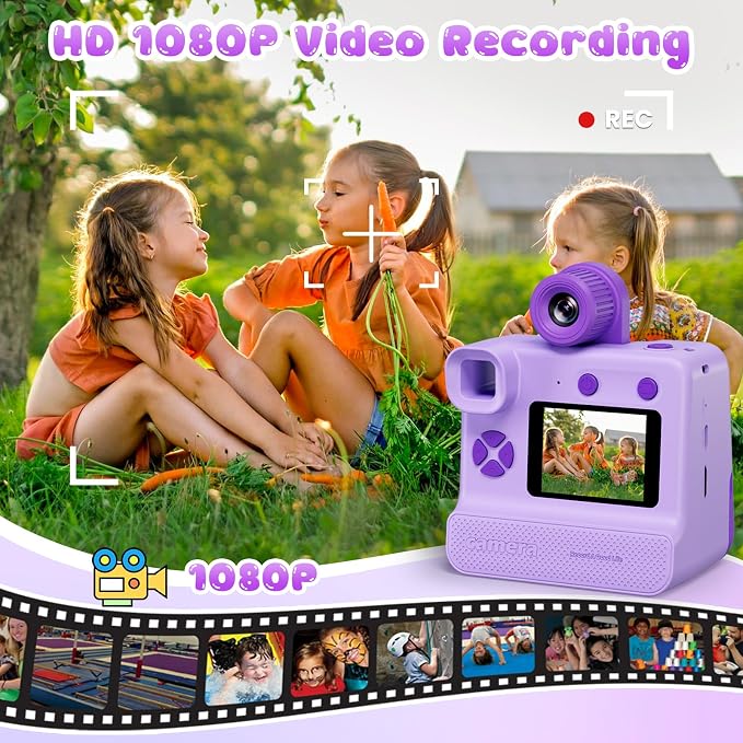 Kids Camera Instant Print, Christams Birthday Gifts - Image 6