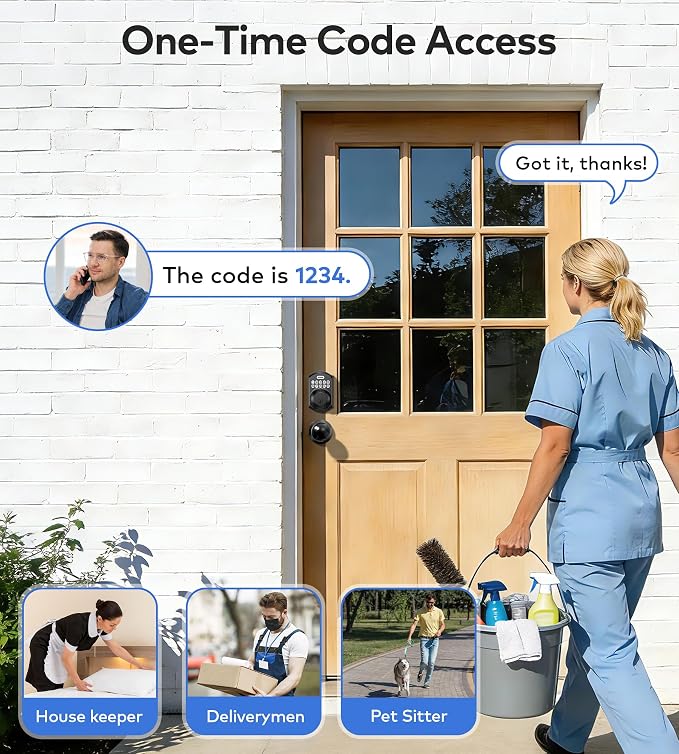 TEEHO TE001K Keyless Entry Door Lock - Image 3