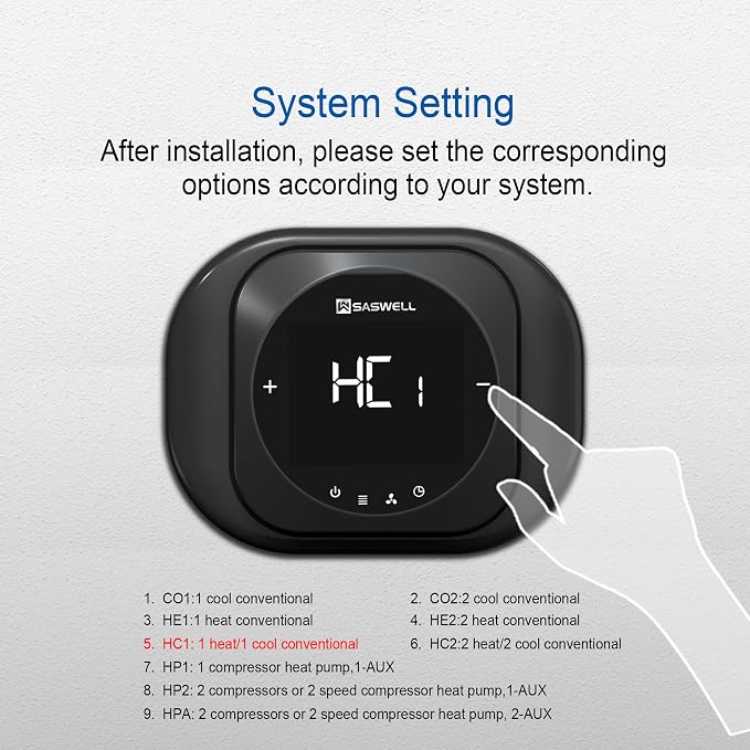 Smart WiFi Thermostat for Home, Programmable Thermostat - Image 7