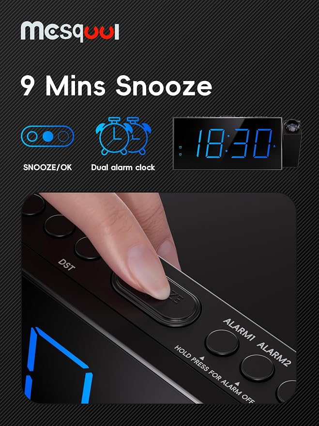 Digital Projection Alarm Clocks - Image 7