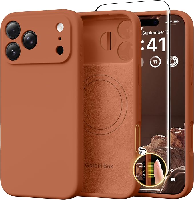 GolbinBox Magnetic for iPhone 17 Pro Case, Compatible by GolbinBox