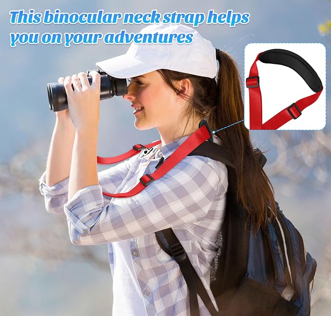 Padded iPad Binocular Camera Shoulder Strap, Nylon Neck Lanyard Strap - Image 4