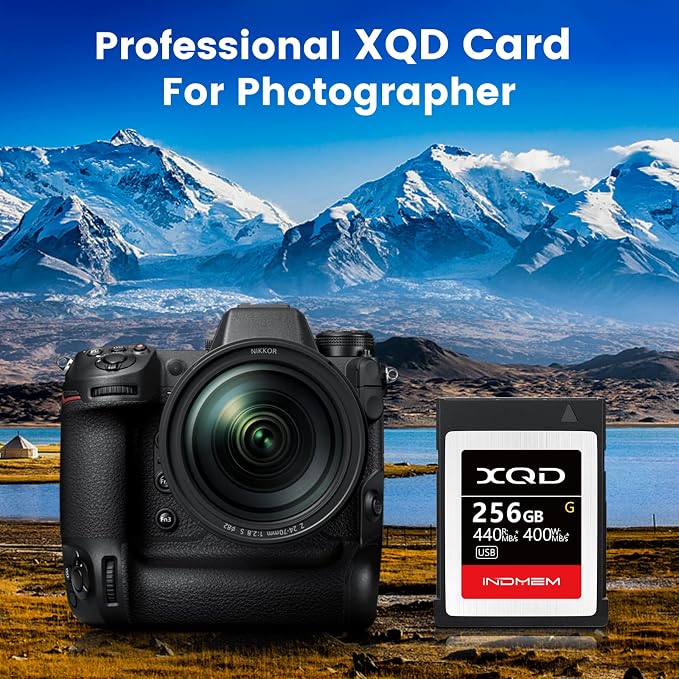 INDMEM XQD 256GB Memory Card, 5X Tough MLC XQD Flash Memory Card High Speed G - Image 7