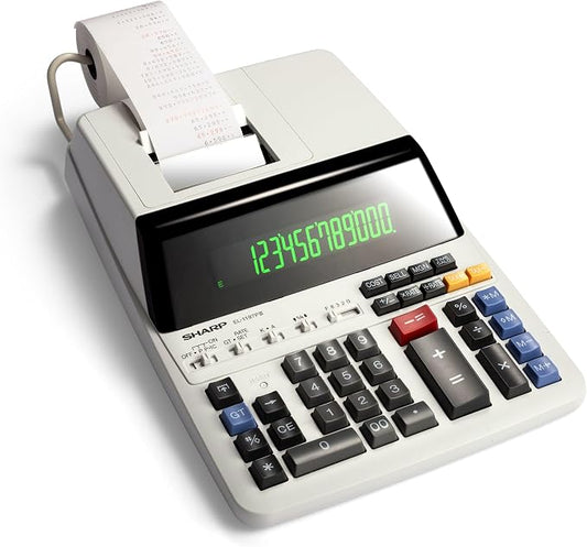 Sharp EL-1197PIII Heavy Duty Color Printing Calculator by SharpCalculators