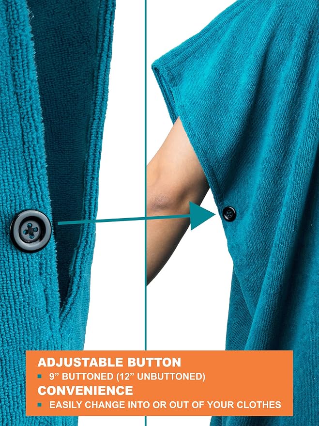 SUN CUBE Surf Poncho Changing Robe - Image 5