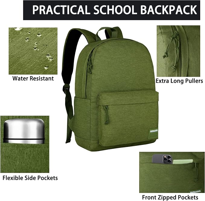 SUPACOOL Casual Laptop Backpack - Image 5