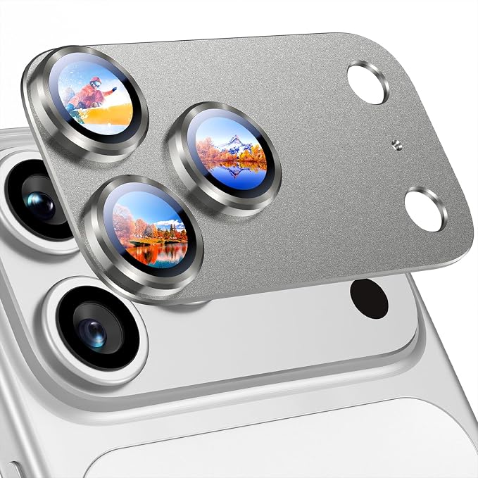 Uyiton Compatible with iPhone 17 Pro Camera Lens Protector by Uyiton