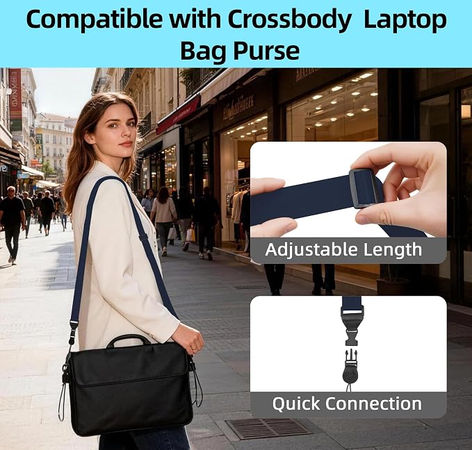 Adjustable Shoulder Strap:Comfortable iPad Strap Nylon Neck Lanyard - Image 7