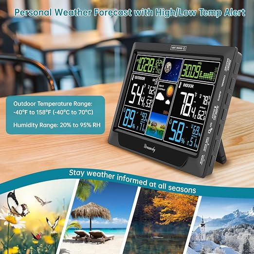 DreamSky Weather Station Indoor Outdoor Thermometer Wireless - Image 4