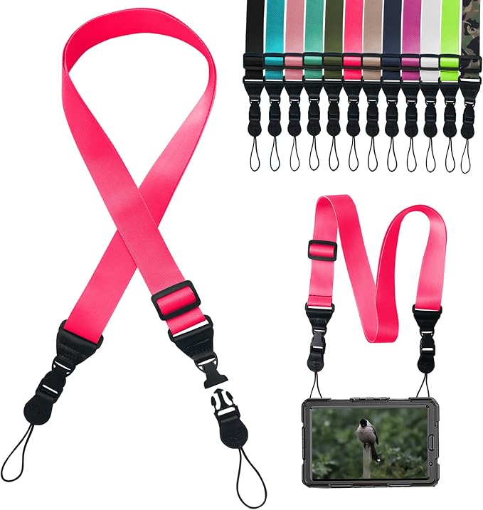 Adjustable Shoulder Strap:Comfortable iPad Strap Nylon Neck Lanyard by Gowjaw