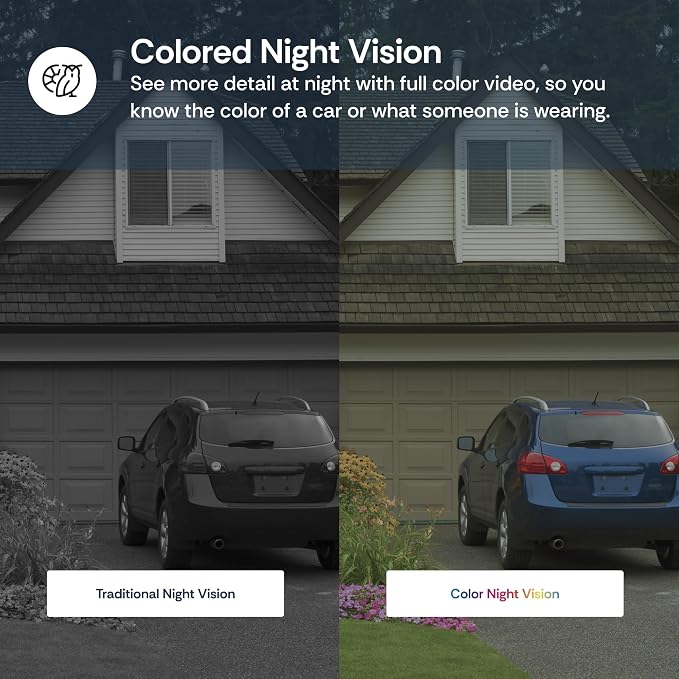 Luna Light Bulb Security Cameras Wireless Outdoor Indoor, 360° Pan Tilt - Image 5