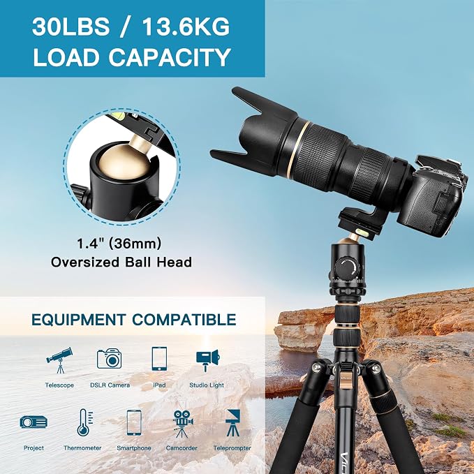 Professional DSLR Tripod for Photography - Image 4