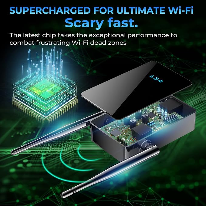 2026 WiFi Extender Signal Booster, New Gen Internet Booster - Image 3