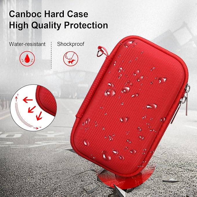Canboc Carrying Case for Canon PowerShot SX740/ SX730/ SX720/ SX620/ G7X Mark - Image 4