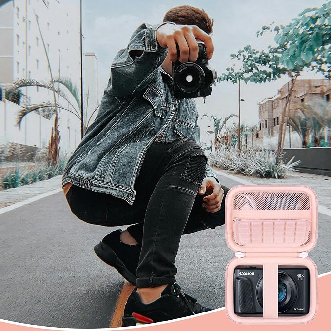 Hard Carrying Case for Canon PowerShot SX740 HS/ELPH 360 HS/ SX730 HS/ SX720 - Image 7