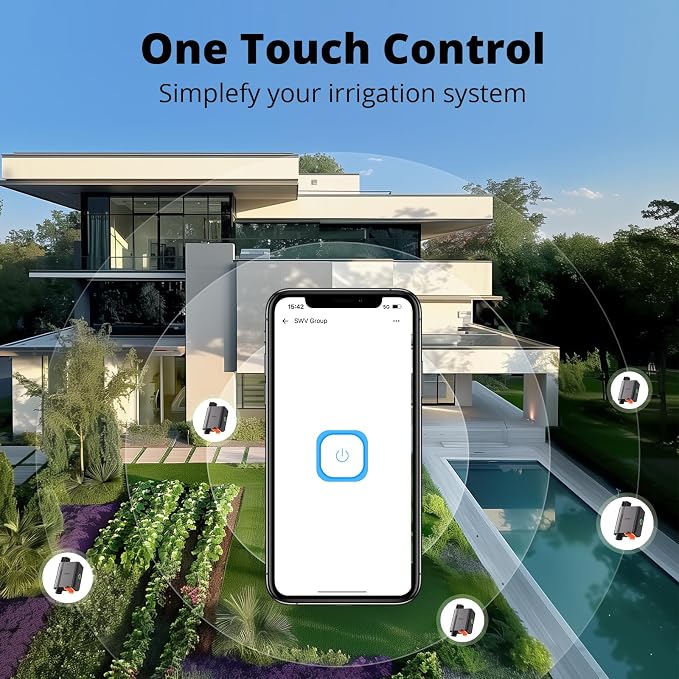 SONOFF Zigbee Sprinkler Timer, Gateway Required, Smart Controller Voice Control - Image 8
