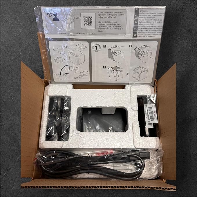 Epson, Thermal Receipt Printer, Autocutter, Epson Black, Energy Star - Image 8