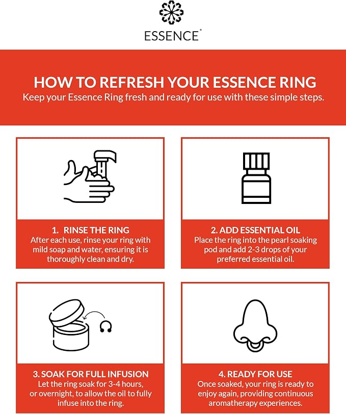 Essence Wearable Aromatherapy Nasal Diffuser – Grapefruit Essential Oil Nose - Image 5
