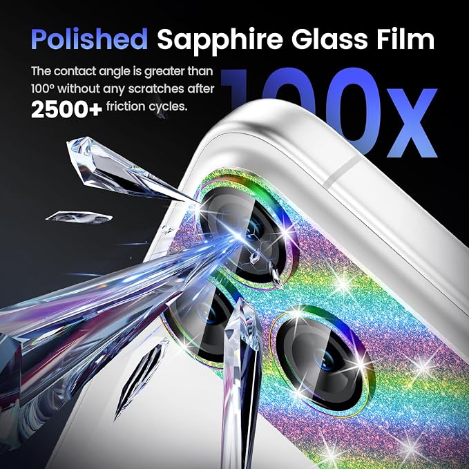 Tensea for iPhone 17 Pro Camera Lens Protector, Metal Aluminum Alloy Tempered - Image 6