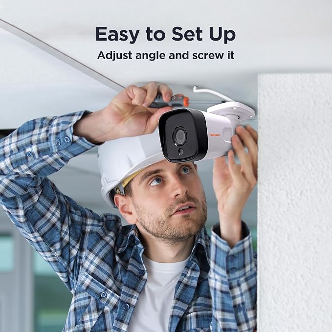 TIGERSECU 5MP Metal Long Range Security Camera - Image 5