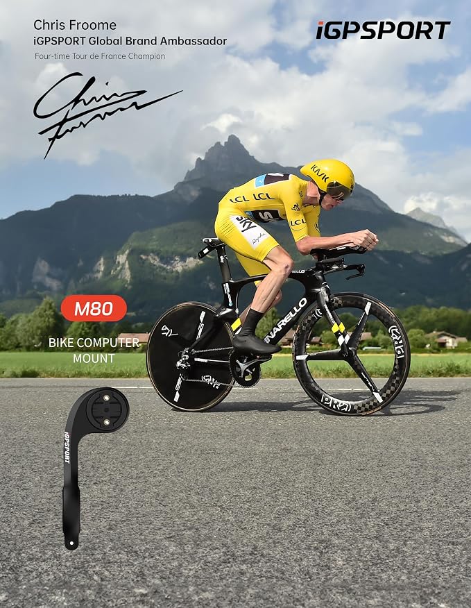 iGPSPORT Bike Computer Mount, Light Weight Common Bike Mount Compatible - Image 2
