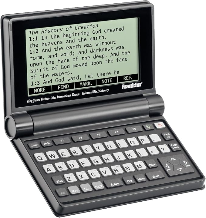 Franklin BIB-475 Electronic Parallel KJV and NIV Bible by Franklin+Electronics