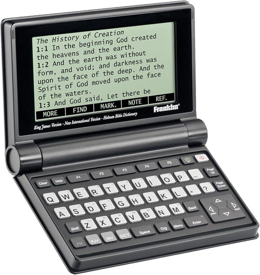 Franklin BIB-475 Electronic Parallel KJV and NIV Bible by Franklin+Electronics