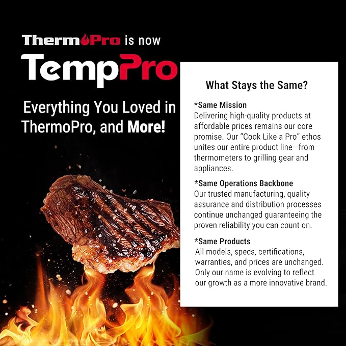 TempPro TP30 Infrared Thermometer Gun, Laser Thermometer - Image 9