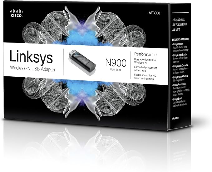 Linksys Dual-Band Wireless-N USB Adapter - Image 7