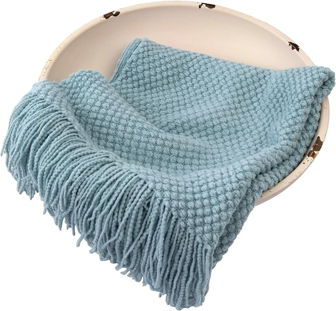 Zeroest Baby Photography Props Basket Braid Wool Wrap Newborn Photo Shoot - Image 3