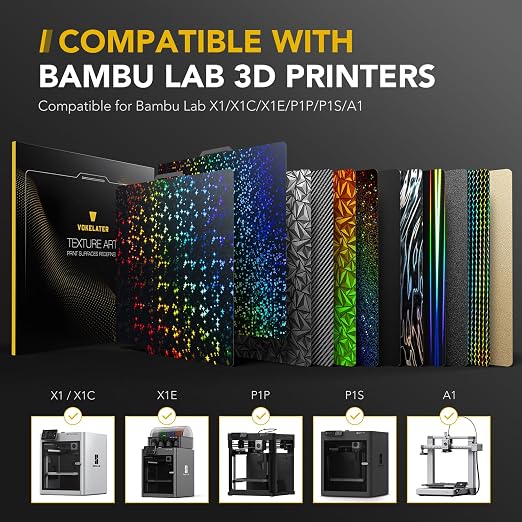 3D Printer Build Plate for Bambu Lab X1 X1C X1E P1P P1S A1, 3D Printer - Image 5