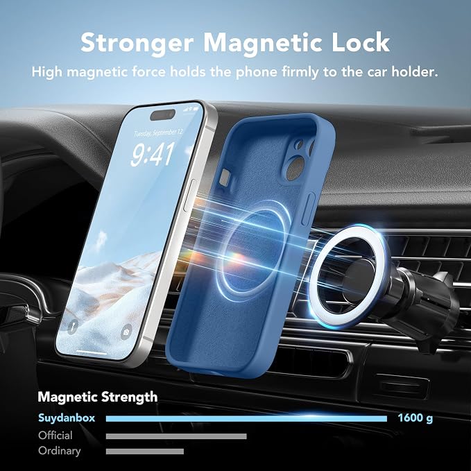 Magnetic for iPhone 15 Plus Case, Compatible - Image 3