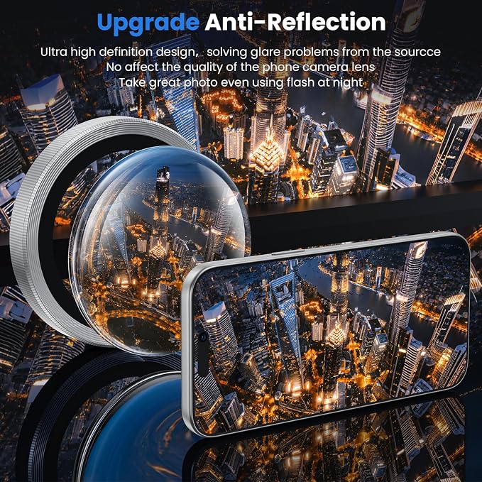WSKEN for iPhone 17 Pro/iPhone 17 Pro Max Camera Lens Protector - Image 2