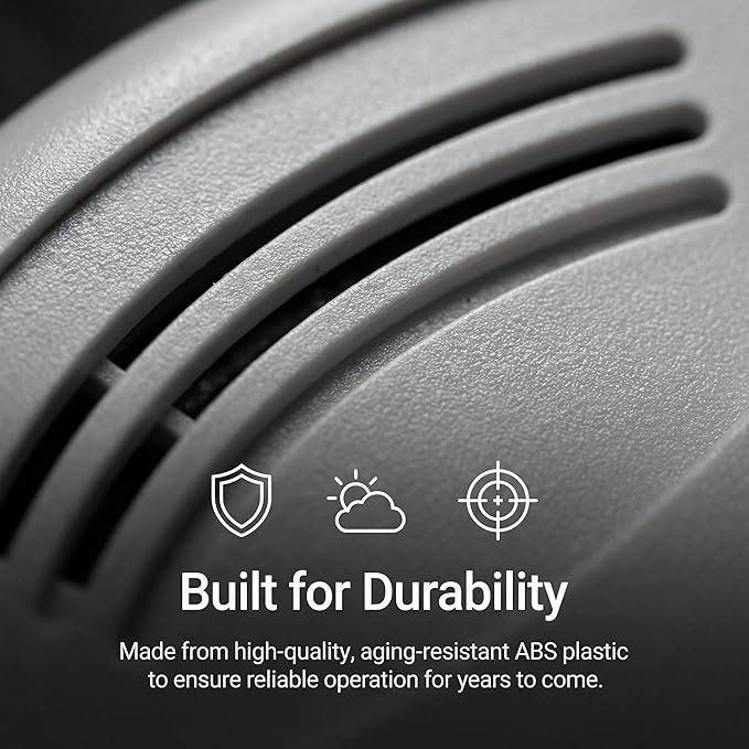 6 Pack Photoelectric Smoke Detector, 10-Year Battery Operated Fire Alarm - Image 5