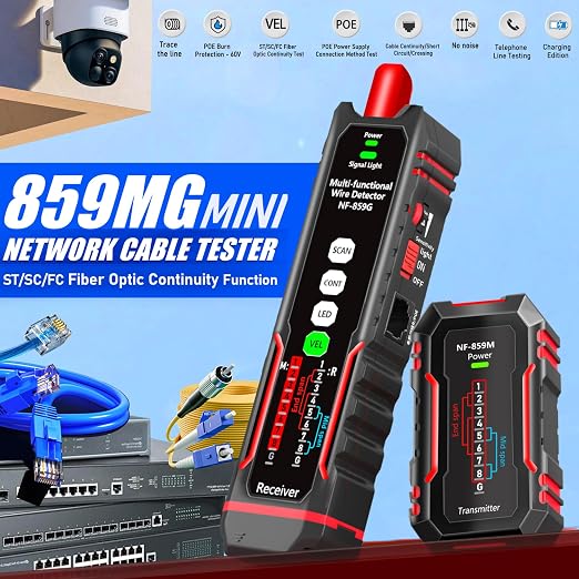 NF-859MG Network Cable Tester - Image 2
