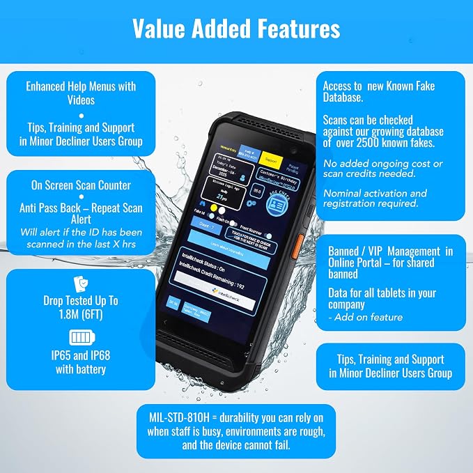 Portable ID & Passport Scanner for Bars, Clubs & Retail | Verifies Age & - Image 7