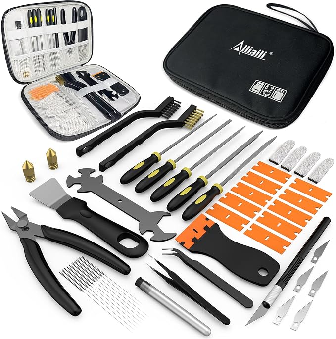 3D Printer Tools Kit, Removal Scraper, Engraving Knife, Wire Cutter by AiliailiDirect