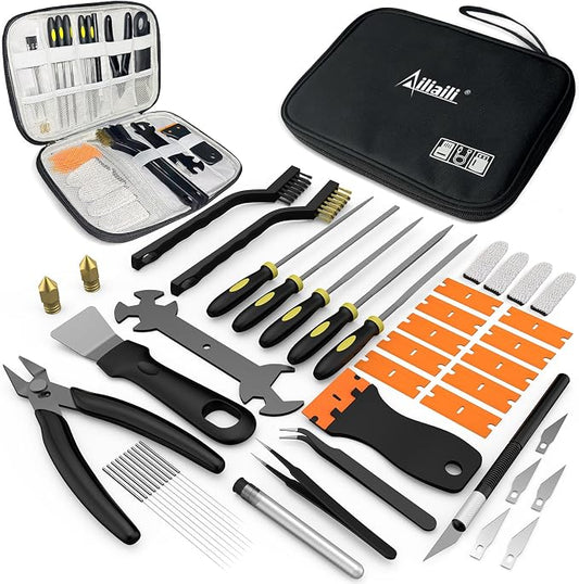 3D Printer Tools Kit, Removal Scraper, Engraving Knife, Wire Cutter by AiliailiDirect