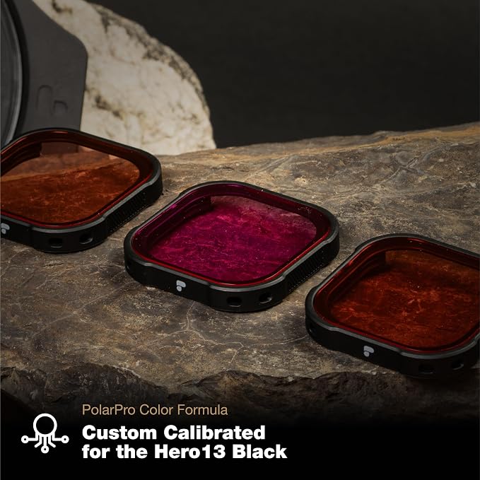 PolarPro Red Filter 3-Pack for GoPro Hero13 Protective Housing - Image 7