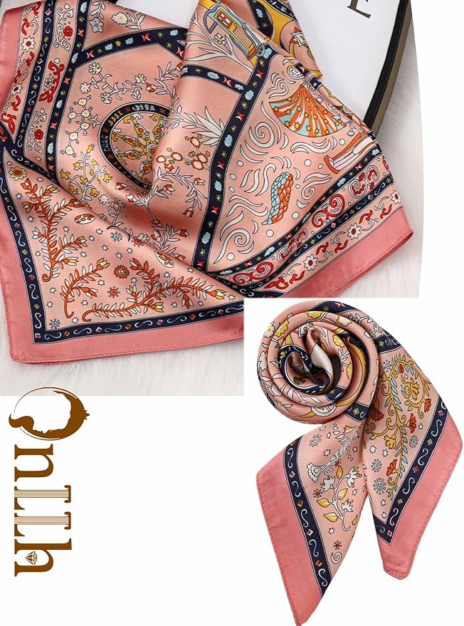 Silky Scarf for Women Lightweight Satin Bandanas Neck Hair Wrap For Sleeping - Image 6
