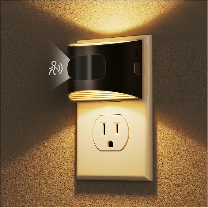 DORESshop LED Night Light, Night Lights Plug into Wall, 3 Mode Plug in Night - Image 9