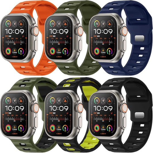 Sport Bands 6-Pack Compatible by Adorique