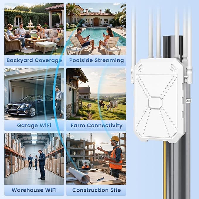 AX3000 Outdoor WiFi 6 Extender - Image 6