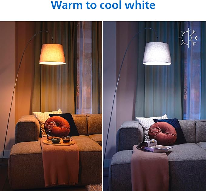 PHILIPS Smart LED Full Color Light Bulb 4-Pack, A19 60W 800LM E26 Indoor - Image 10