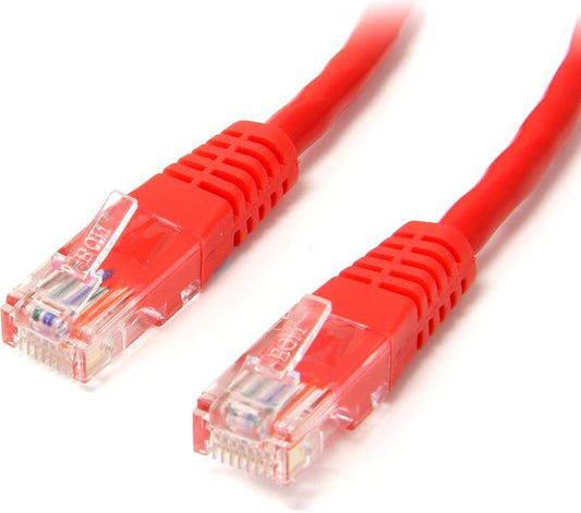 STARTECH.COM 6 FT RED Molded CAT5E UTP Patch Cable by StarTech
