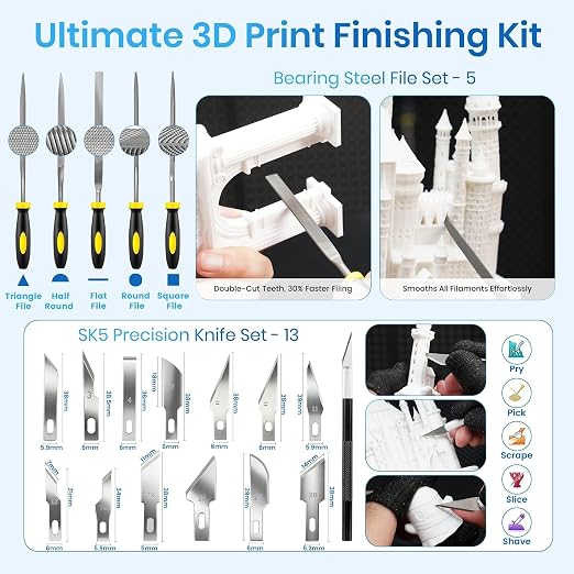 142Pcs 3D Printer Tools Kit - Image 6