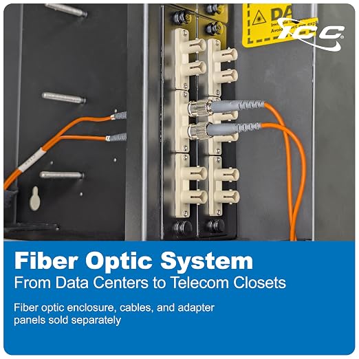 ICC SC to ST Duplex Multimode 62.5/125 Fiber Patch Cable, OFNR Riser, 2.0mm Zip - Image 8