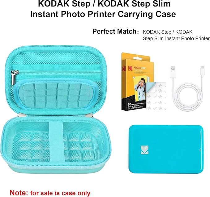 Elonbo Carrying Case for KODAK Step Instant Smartphone Photo Printer, Portable - Image 2
